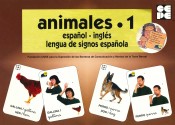 Animales 1, Español - Inglés. Lengua de signo española