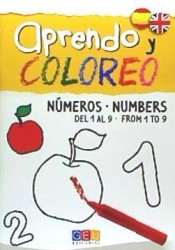 Aprendo y coloreo. Números del 1 al 9