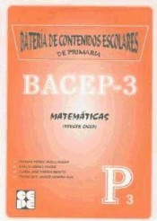 BACEP 3. Prueba de Matemáticas. Cuaderno