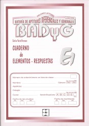 BADYG E1. Cuadernillo Aplicación Respuestas