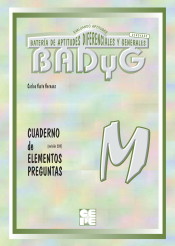 BADYG M. Cuaderno Aplicación de Ciencias de la Educación Preescolar y Especial