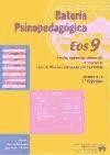 Batería psicopedagógica EOS-9. Cuadernillo