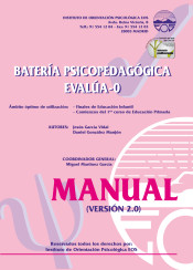 Batería psicopedagógica evalúa-0. Manual