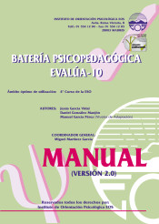 Batería psicopedagógica evalúa-10. Manual