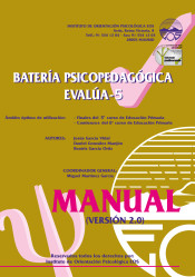 Batería psicopedagógica evalúa-5. Manual