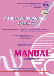 Batería psicopedagógica evalúa-7. Manual de Instituto de Orientación Psicológica Asociados, S.L.