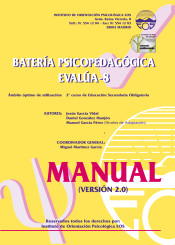 Batería psicopedagógica evalúa-8. Manual