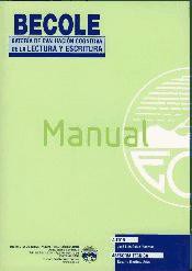 BECOLE. BATERÍA DE EVALUACIÓN COGNITIVA DE LA LECTURA Y ESCRITURA.Hoja de Perfil N Medio  (pq. 10 u.)