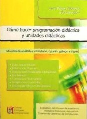 COMO HACER PROGRAMACION DIDACTICA Y UNIDADES DIDACTICAS de GRUPO EDITORIAL UNIVERSITARIO