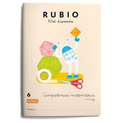 COMPETÈNCIA MATEMÀTICA 6 de Ediciones Técnicas Rubio - Editorial Rubio
