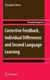 Corrective Feedback, Individual Differences and Second Language Learning de Springer