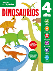 CUADERNO DE REPASO TEMÁTICO LUMINISCENTE 4 AÑOS DINOSAURIOS