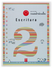 Cuaderno de escritura 2. 1º Primaria (Cuadrícula)