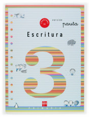 Cuaderno de escritura 3. 1º Primaria (Pauta)