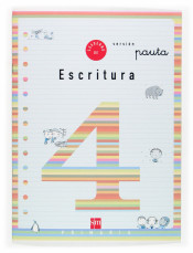 Cuaderno de escritura 4. 2º Primaria (Pauta)