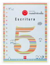 Cuaderno de escritura 5. 2º Primaria (Cuadrícula)