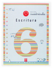 Cuaderno de escritura 6. 2º Primaria (Cuadrícula)