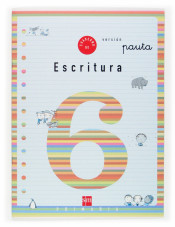 Cuaderno de escritura 6. 2º Primaria (Pauta)