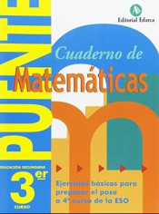 Cuaderno Matemáticas 3º ESO Puente de Editorial Edarca