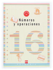 Cuaderno de números y operaciones 16. 6º Primaria de Ediciones SM
