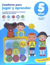 CUADERNO PARA JUGAR Y APRENDER 5 años de LIBRO DIVO