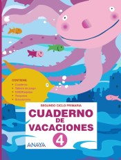 Cuaderno de Vacaciones 4º Primaria de Anaya Educación