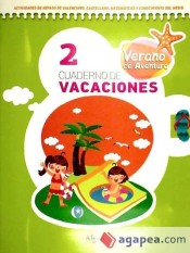 Cuaderno vacaciones, verano de aventura 2º Primaria de Algar Editorial 