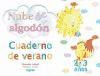 Cuaderno de verano. Nube de algodón