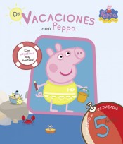 De vacaciones con Peppa, 5 años (Peppa Pig. Cuaderno de actividades) de Altea