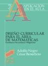 Diseño curricular para el área de matemáticas: ESO de Editorial Síntesis, S.A.