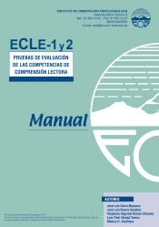 ECLE. Pruebas de evaluación de las competencias de la comprensión lectora. 1 y 2: manual de Instituto de Orientación Psicológica Asociados, S.L.