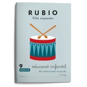 Educació Infantil 9: Els instruments musicals de Ediciones Técnicas Rubio - Editorial Rubio