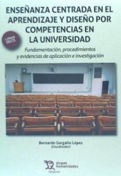 Enseñanza centrada en el aprendizaje y diseño por competencias en la Universidad de Tirant Humanidades,editorial