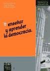 Enseñar y aprender la democracia de Editorial Síntesis, S.A.