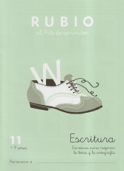 Escritura RUBIO 11 de Ediciones Técnicas Rubio - Editorial Rubio
