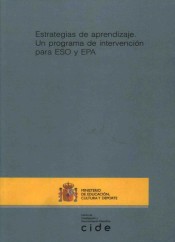 Estrategias de aprendizaje: un programa de intervención para ESO y EPA