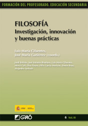 Filosofía: investigación, innovación y buenas prácticas. Vol III de Editorial Graó