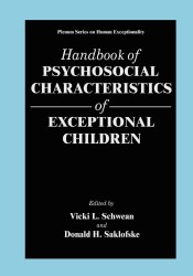 Handbook of Psychosocial Characteristics of Exceptional Children de Springer