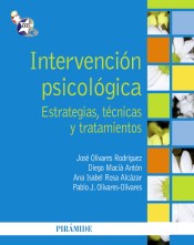 Intervención psicológica: Estrategias, técnicas y tratamiento