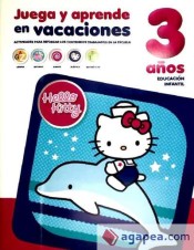 Juega y aprende en vacaciones. Hello Kitty 3 años