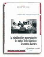 La planificación y autoevaluación del trabajo de los directivos de centros docentes