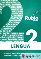 Lengua evolución 2 Rubio de Ediciones Técnicas Rubio - Editorial Rubio