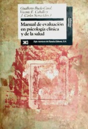 Manual de evaluación en psicología clínica y de la salud