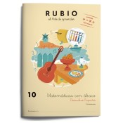 Matemáticas con ábaco 10 de Ediciones Técnicas Rubio - Editorial Rubio