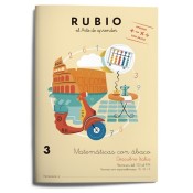 Matemáticas con ábaco 3 de Ediciones Técnicas Rubio - Editorial Rubio