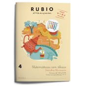 Matemáticas con ábaco 4 de Ediciones Técnicas Rubio - Editorial Rubio