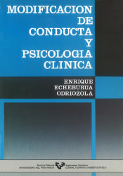 Modificación de conducta y psicología clínica de Universidad del País Vasco