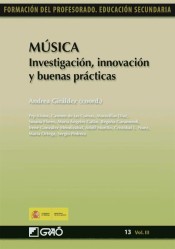 Música: investigación, innovación y buenas prácticas. Vol III