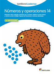Números y operaciones, Educación Primaria. Cuaderno 14