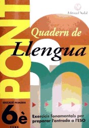 Pont Llengua 6è primària de Editorial Nadal